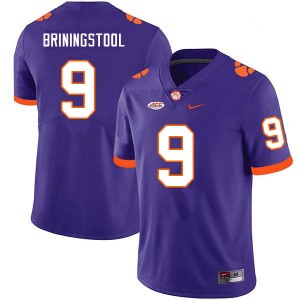 Clemson National Championship Jake Briningstool #9 Purple NCAA Jersey - Purple
