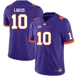 CFP Champs Jeadyn Lukus #10 Purple University Jersey - Purple