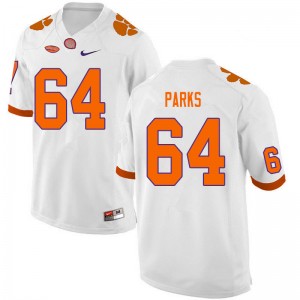 CFP Champs Walker Parks #64 White 2024-25 Jersey - White