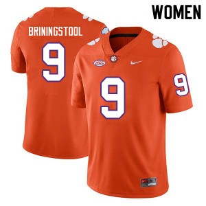 Clemson Tigers Jake Briningstool #9 Orange Official Jersey - Orange