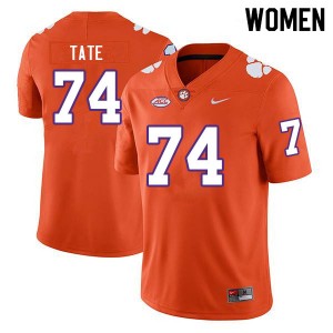 CFP Champs Marcus Tate #74 Orange 2024 Jersey - Orange