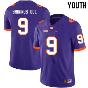 Clemson National Championship Jake Briningstool #9 Purple 2024-25 Jersey - Purple