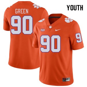 Clemson Tigers Stephiylan Green #90 Orange Limited Jersey - Orange