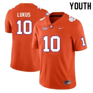 CFP Champs Jeadyn Lukus #10 Orange University Jersey - Orange
