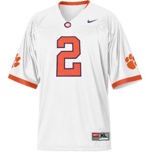 Youth Clemson Tigers #2 Sammy Watkins White Jersey