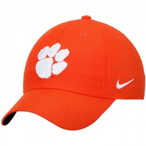 Clemson Tigers Adjustable Performance Hat Orange Heritage 86 