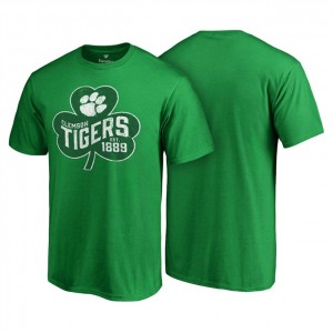 Clemson Tigers EST.1889 Patty's Pride St. Patrick Day T-shirt - Kelly Green