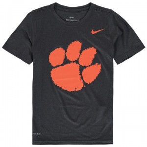 Youth Clemson Tigers Anthracite Legend Performance T-shirt
