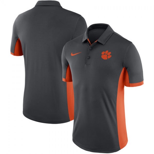 clemson dri fit polo