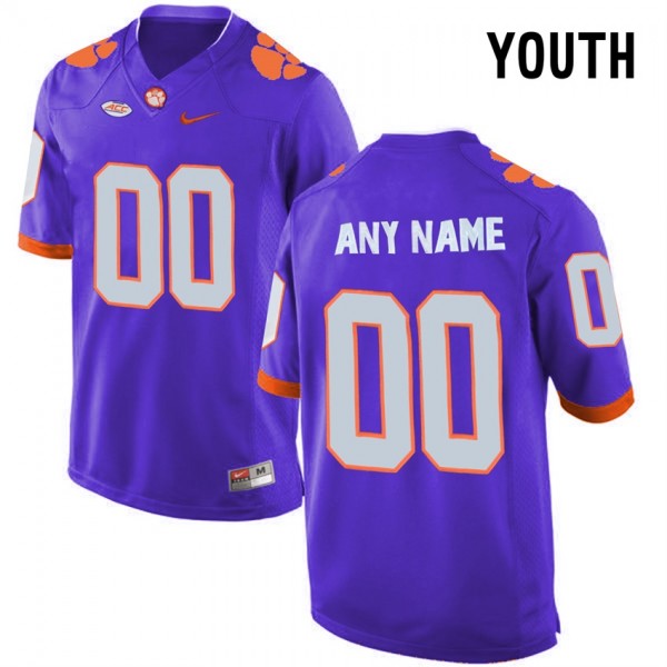 clemson tigers youth football jerseys